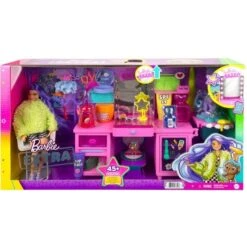Mattel Barbie Extra Spielset Mit Puppe Und Stylingtisch -Spielzeug Verkaufsgeschäft Mattel Barbie Extra Spielset mit Puppe und Stylingtisch@@1758017 6