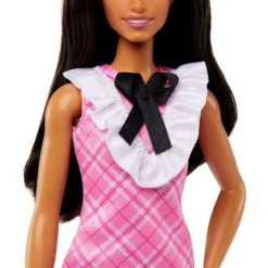 Mattel Barbie Fashionistas-Puppe Mit Schwarzem Haar Und Karokleid -Spielzeug Verkaufsgeschäft Mattel Barbie Fashionistas Puppe mit schwarzem Haar und Karokleid@@1919148 4