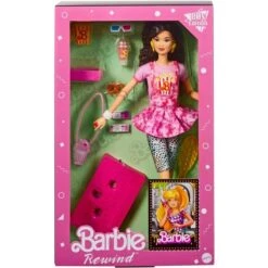 Spielzeug Verkaufsgeschäft -Spielzeug Verkaufsgeschäft Mattel Barbie Rewind 80er Retro Serie Filmabend Puppe@@100011060 1