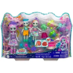 Mattel Enchantimals New Family Turtle Pack, Puppe -Spielzeug Verkaufsgeschäft Mattel Enchantimals New Family Turtle Pack Puppe@@1806422 4