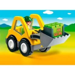 PLAYMOBIL 6775 1.2.3 Radlader, Konstruktionsspielzeug -Spielzeug Verkaufsgeschäft PLAYMOBIL 6775 1 2 3 Radlader Konstruktionsspielzeug@@1sspke07 2