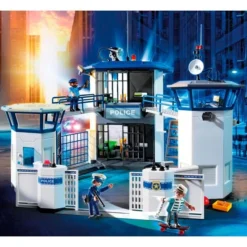 PLAYMOBIL 6872 City Action Polizei-Kommandozentrale Mit Gefängnis, Konstruktionsspielzeug -Spielzeug Verkaufsgeschäft PLAYMOBIL 6872 City Action Polizei Kommandozentrale mit Gef ngnis Konstruktionsspielzeug@@1249186 2