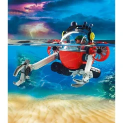 PLAYMOBIL 70142 City Action Seenot: Umwelteinsatz Mit Tauchboot, Konstruktionsspielzeug -Spielzeug Verkaufsgeschäft PLAYMOBIL 70142 City Action Seenot Umwelteinsatz mit Tauchboot Konstruktionsspielzeug@@1685375 4