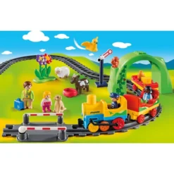 PLAYMOBIL 70179 1.2.3 Meine Erste Eisenbahn, Konstruktionsspielzeug -Spielzeug Verkaufsgeschäft PLAYMOBIL 70179 1 2 3 Meine erste Eisenbahn Konstruktionsspielzeug@@1sspke1a 2
