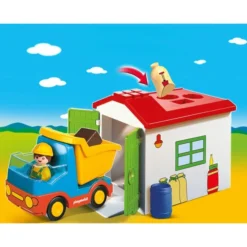 PLAYMOBIL 70184 1.2.3 LKW Mit Sortiergarage, Konstruktionsspielzeug 8 PLAYMOBIL 70184 1.2.3 LKW Mit Sortiergarage, Konstruktionsspielzeug -Spielzeug Verkaufsgeschäft PLAYMOBIL 70184 1 2 3 LKW mit Sortiergarage Konstruktionsspielzeug@@1sspke1f 2