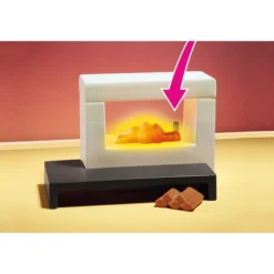 PLAYMOBIL 70207 Dollhouse Gemütliches Wohnzimmer, Konstruktionsspielzeug -Spielzeug Verkaufsgeschäft PLAYMOBIL 70207 Dollhouse Gem tliches Wohnzimmer Konstruktionsspielzeug@@1sspk14q 34