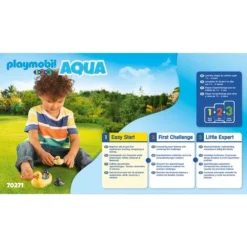 PLAYMOBIL 70271 1.2.3 AQUA Entenfamilie, Konstruktionsspielzeug -Spielzeug Verkaufsgeschäft PLAYMOBIL 70271 1 2 3 AQUA Entenfamilie Konstruktionsspielzeug@@1sspke1t 3