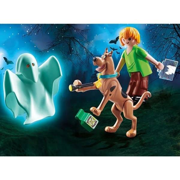 PLAYMOBIL 70287 SCOOBY-DOO! Scooby & Shaggy Mit Geist, Konstruktionsspielzeug 2 PLAYMOBIL 70287 SCOOBY-DOO! Scooby & Shaggy Mit Geist, Konstruktionsspielzeug – Bild 2