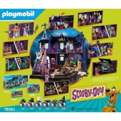 PLAYMOBIL 70361 SCOOBY-DOO! Abenteuer Im Geisterhaus, Konstruktionsspielzeug -Spielzeug Verkaufsgeschäft PLAYMOBIL 70361 SCOOBY DOO Abenteuer im Geisterhaus Konstruktionsspielzeug@@1sspk160 11
