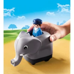 PLAYMOBIL 70405 1.2.3 Mein Schiebetierzug, Konstruktionsspielzeug -Spielzeug Verkaufsgeschäft PLAYMOBIL 70405 1 2 3 Mein Schiebetierzug Konstruktionsspielzeug@@1sspke22 2