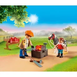 PLAYMOBIL 70518 Country Mobiler Hufschmied, Konstruktionsspielzeug -Spielzeug Verkaufsgeschäft PLAYMOBIL 70518 Country Mobiler Hufschmied Konstruktionsspielzeug@@1762701 2