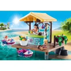 PLAYMOBIL 70612 Family Fun Paddleboot-Verleih Mit Saftbar, Konstruktionsspielzeug -Spielzeug Verkaufsgeschäft PLAYMOBIL 70612 Family Fun Paddleboot Verleih mit Saftbar Konstruktionsspielzeug@@1685434 2