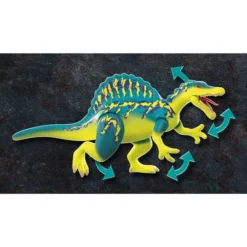 PLAYMOBIL 70625 Dino Rise Spinosaurus: Doppelte Verteidigungs-Power, Konstruktionsspielzeug -Spielzeug Verkaufsgeschäft PLAYMOBIL 70625 Dino Rise Spinosaurus Doppelte Verteidigungs Power Konstruktionsspielzeug@@1705028 2