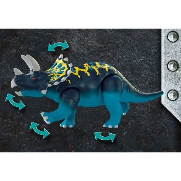 PLAYMOBIL 70627 Dino Rise Triceratops: Randale Um Die Legendären Steine, Konstruktionsspielzeug – Bild 3