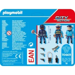 PLAYMOBIL 70669 City Action Figurenset Polizei, Konstruktionsspielzeug -Spielzeug Verkaufsgeschäft PLAYMOBIL 70669 City Action Figurenset Polizei Konstruktionsspielzeug@@1680460 2