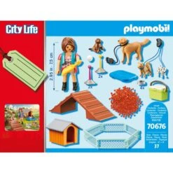 PLAYMOBIL 70676 City Life Geschenkset "Hundetrainerin", Konstruktionsspielzeug -Spielzeug Verkaufsgeschäft PLAYMOBIL 70676 City Life Geschenkset Hundetrainerin Konstruktionsspielzeug@@1802177 2