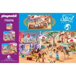 PLAYMOBIL 70696 Spirit Miradero Süßigkeitenstand, Konstruktionsspielzeug -Spielzeug Verkaufsgeschäft PLAYMOBIL 70696 Spirit Miradero S igkeitenstand Konstruktionsspielzeug@@1682697 3