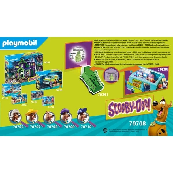PLAYMOBIL 70708 SCOOBY-DOO! Abenteuer Mit Ghost Of Captain Cutler, Konstruktionsspielzeug – Bild 4