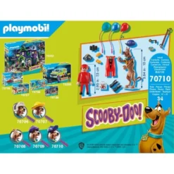 PLAYMOBIL 70710 SCOOBY-DOO! Abenteuer Mit Ghost Clown, Konstruktionsspielzeug -Spielzeug Verkaufsgeschäft PLAYMOBIL 70710 SCOOBY DOO Abenteuer mit Ghost Clown Konstruktionsspielzeug@@1686280 3
