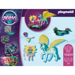 PLAYMOBIL 70809 Ayuma Crystal Fairy Mit Einhorn, Konstruktionsspielzeug 7 PLAYMOBIL 70809 Ayuma Crystal Fairy Mit Einhorn, Konstruktionsspielzeug -Spielzeug Verkaufsgeschäft PLAYMOBIL 70809 Ayuma Crystal Fairy mit Einhorn Konstruktionsspielzeug@@1802200 3