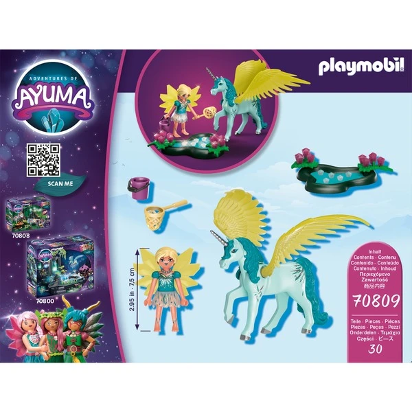 PLAYMOBIL 70809 Ayuma Crystal Fairy Mit Einhorn, Konstruktionsspielzeug 4 PLAYMOBIL 70809 Ayuma Crystal Fairy Mit Einhorn, Konstruktionsspielzeug – Bild 4