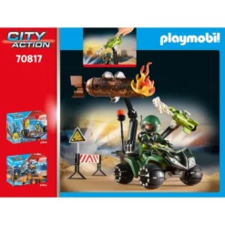 PLAYMOBIL 70817 City Action Starter Pack Polizei: Gefahrentraining, Konstruktionsspielzeug -Spielzeug Verkaufsgeschäft PLAYMOBIL 70817 City Action Starter Pack Polizei Gefahrentraining Konstruktionsspielzeug@@1794195 3