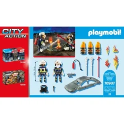 PLAYMOBIL 70907 City Action Starter Pack Feuerwehrübung, Konstruktionsspielzeug -Spielzeug Verkaufsgeschäft PLAYMOBIL 70907 City Action Starter Pack Feuerwehr bung Konstruktionsspielzeug@@1802525 4