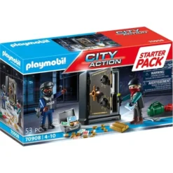 PLAYMOBIL 70908 City Action Starter Pack Tresorknacker, Konstruktionsspielzeug
