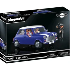 PLAYMOBIL 70921 Famous Cars Mini Cooper, Konstruktionsspielzeug