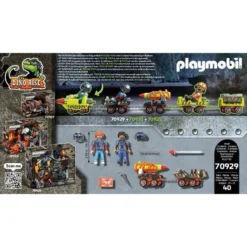PLAYMOBIL 70929 Dino Rise Dino Mine Raketenkart, Konstruktionsspielzeug -Spielzeug Verkaufsgeschäft PLAYMOBIL 70929 Dino Rise Dino Mine Raketenkart Konstruktionsspielzeug@@1802664 4