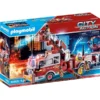 PLAYMOBIL 70935 City Action Feuerwehr-Fahrzeug: US Tower Ladder, Konstruktionsspielzeug