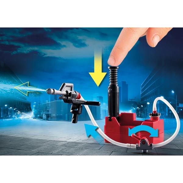 PLAYMOBIL 70935 City Action Feuerwehr-Fahrzeug: US Tower Ladder, Konstruktionsspielzeug – Bild 9