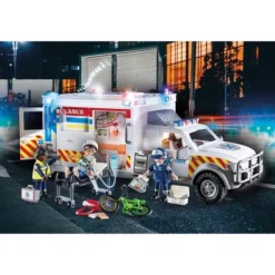 PLAYMOBIL 70936 City Action Rettungs-Fahrzeug: US Ambulance, Konstruktionsspielzeug -Spielzeug Verkaufsgeschäft PLAYMOBIL 70936 City Action Rettungs Fahrzeug US Ambulance Konstruktionsspielzeug@@1802775 2