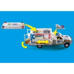 PLAYMOBIL 70936 City Action Rettungs-Fahrzeug: US Ambulance, Konstruktionsspielzeug -Spielzeug Verkaufsgeschäft PLAYMOBIL 70936 City Action Rettungs Fahrzeug US Ambulance Konstruktionsspielzeug@@1802775 6