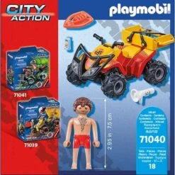 PLAYMOBIL 71040 Rettungsschwimmer-Quad, Konstruktionsspielzeug 7 PLAYMOBIL 71040 Rettungsschwimmer-Quad, Konstruktionsspielzeug -Spielzeug Verkaufsgeschäft PLAYMOBIL 71040 Rettungsschwimmer Quad Konstruktionsspielzeug@@1888888 3