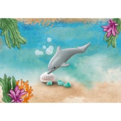 PLAYMOBIL 71068 Wiltopia Junger Delfin, Konstruktionsspielzeug -Spielzeug Verkaufsgeschäft PLAYMOBIL 71068 Wiltopia Junger Delfin Konstruktionsspielzeug@@1856498 2