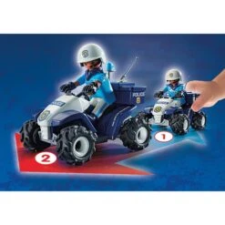 PLAYMOBIL 71092 City Action Polizei-Speed Quad, Konstruktionsspielzeug -Spielzeug Verkaufsgeschäft PLAYMOBIL 71092 City Action Polizei Speed Quad Konstruktionsspielzeug@@1810069 3