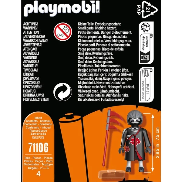 PLAYMOBIL 71106 Naruto Shippuden - Hidan, Konstruktionsspielzeug 4 PLAYMOBIL 71106 Naruto Shippuden - Hidan, Konstruktionsspielzeug – Bild 4