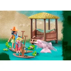 PLAYMOBIL 71143 Wiltopia - Paddeltour Mit Den Flussdelfinen, Konstruktionsspielzeug -Spielzeug Verkaufsgeschäft PLAYMOBIL 71143 Wiltopia Paddeltour mit den Flussdelfinen Konstruktionsspielzeug@@1888905 2