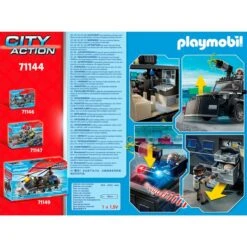 PLAYMOBIL 71144 City Action SWAT-Geländefahrzeug, Konstruktionsspielzeug 17 PLAYMOBIL 71144 City Action SWAT-Geländefahrzeug, Konstruktionsspielzeug -Spielzeug Verkaufsgeschäft PLAYMOBIL 71144 City Action SWAT Gel ndefahrzeug Konstruktionsspielzeug@@1888956 8