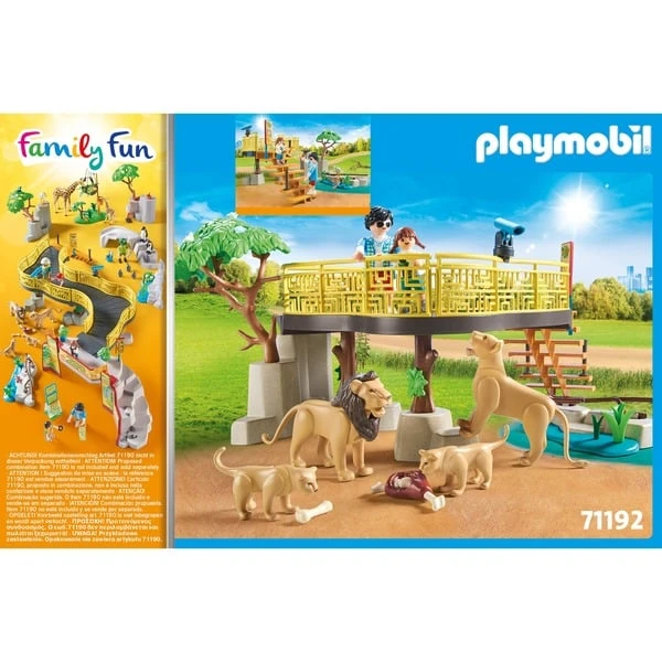 PLAYMOBIL 71192 Family Fun Löwen Im Freigehege, Konstruktionsspielzeug 6 PLAYMOBIL 71192 Family Fun Löwen Im Freigehege, Konstruktionsspielzeug – Bild 6