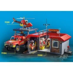 PLAYMOBIL 71193 City Action Mitnehm-Feuerwehrstation, Konstruktionsspielzeug 17 PLAYMOBIL 71193 City Action Mitnehm-Feuerwehrstation, Konstruktionsspielzeug -Spielzeug Verkaufsgeschäft PLAYMOBIL 71193 City Action Mitnehm Feuerwehrstation Konstruktionsspielzeug@@1849628 8
