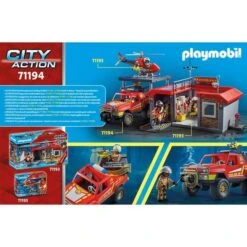 PLAYMOBIL 71194 City Action Feuerwehr-Löschtruck, Konstruktionsspielzeug 17 PLAYMOBIL 71194 City Action Feuerwehr-Löschtruck, Konstruktionsspielzeug -Spielzeug Verkaufsgeschäft PLAYMOBIL 71194 City Action Feuerwehr L schtruck Konstruktionsspielzeug@@1849629 8
