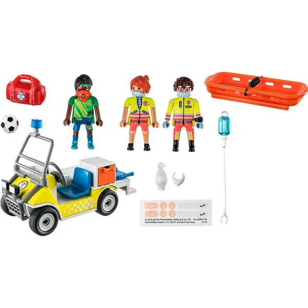 PLAYMOBIL 71204 Rettungscaddy, Konstruktionsspielzeug 2 PLAYMOBIL 71204 Rettungscaddy, Konstruktionsspielzeug – Bild 2