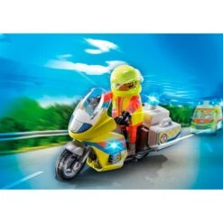 PLAYMOBIL 71205 Notarzt-Motorrad Mit Blinklicht, Konstruktionsspielzeug 6 PLAYMOBIL 71205 Notarzt-Motorrad Mit Blinklicht, Konstruktionsspielzeug -Spielzeug Verkaufsgeschäft PLAYMOBIL 71205 Notarzt Motorrad mit Blinklicht Konstruktionsspielzeug@@1888949 2