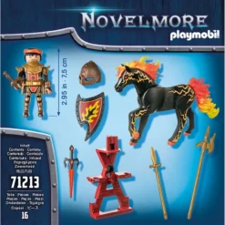 PLAYMOBIL 71213 Novelmore Burnham Raiders - Feuerritter, Konstruktionsspielzeug -Spielzeug Verkaufsgeschäft PLAYMOBIL 71213 Novelmore Burnham Raiders Feuerritter Konstruktionsspielzeug@@1888955 3
