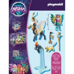 PLAYMOBIL 71235 Ayuma - Abjatus Mit Knight Fairy Hildi, Konstruktionsspielzeug -Spielzeug Verkaufsgeschäft PLAYMOBIL 71235 Ayuma Abjatus mit Knight Fairy Hildi Konstruktionsspielzeug@@1888968 3