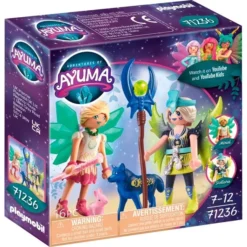 PLAYMOBIL 71236 Ayuma - Crystal- Und Moon Fairy Mit Seelentieren, Konstruktionsspielzeug