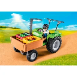 PLAYMOBIL 71249 Traktor Mit Hänger, Konstruktionsspielzeug -Spielzeug Verkaufsgeschäft PLAYMOBIL 71249 Traktor mit H nger Konstruktionsspielzeug@@1888993 3