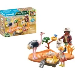 PLAYMOBIL 71296 Wiltopia Zu Gast Bei Papa Strauß, Konstruktionsspielzeug -Spielzeug Verkaufsgeschäft PLAYMOBIL 71296 Wiltopia Zu Gast bei Papa Strau Konstruktionsspielzeug@@1889042 4